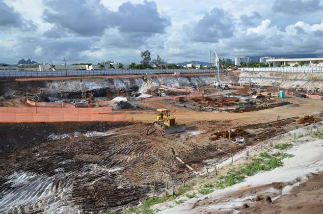 Início das obras | Riserva Golf Vista Mare Residenziale – Apartamento	na  Barra da Tijuca - Rio de Janeiro - Rio de Janeiro